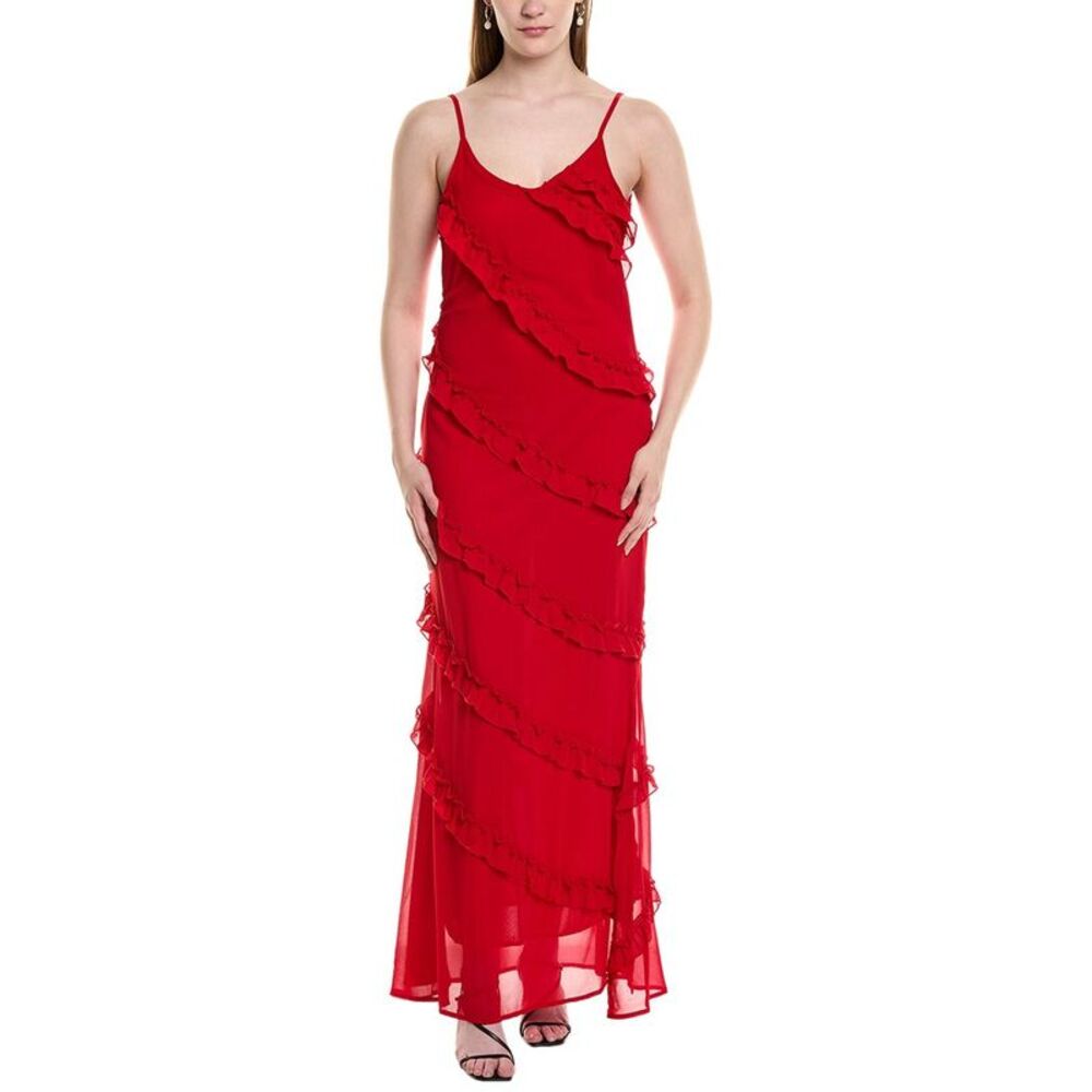 Jl Luxe Womens  Maxi Dress, Red